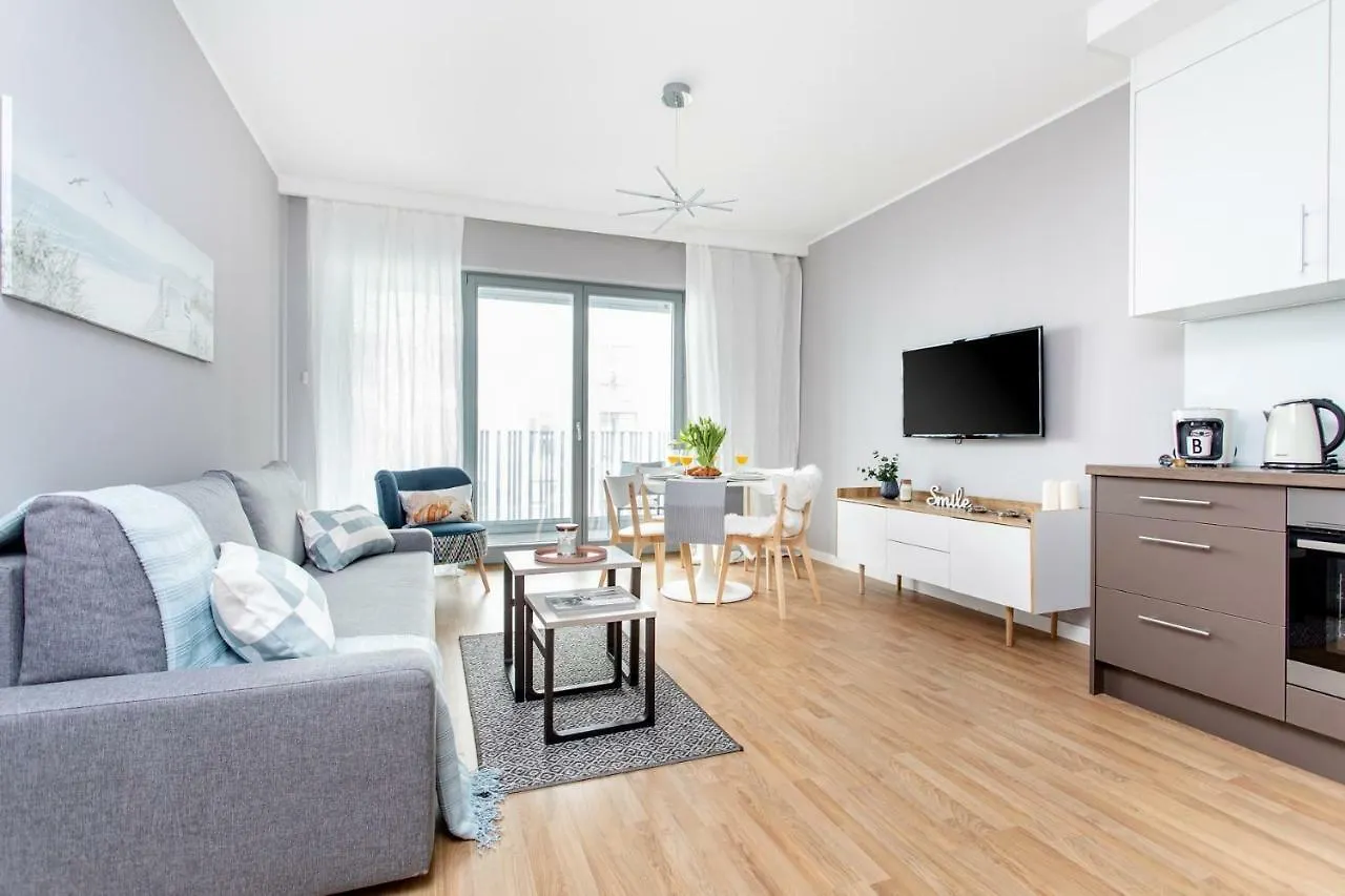 Seaside Beach 150M Do Plazy - Parking - Praia Apartments - Polsat Ergo Arena Plus Gdańsk